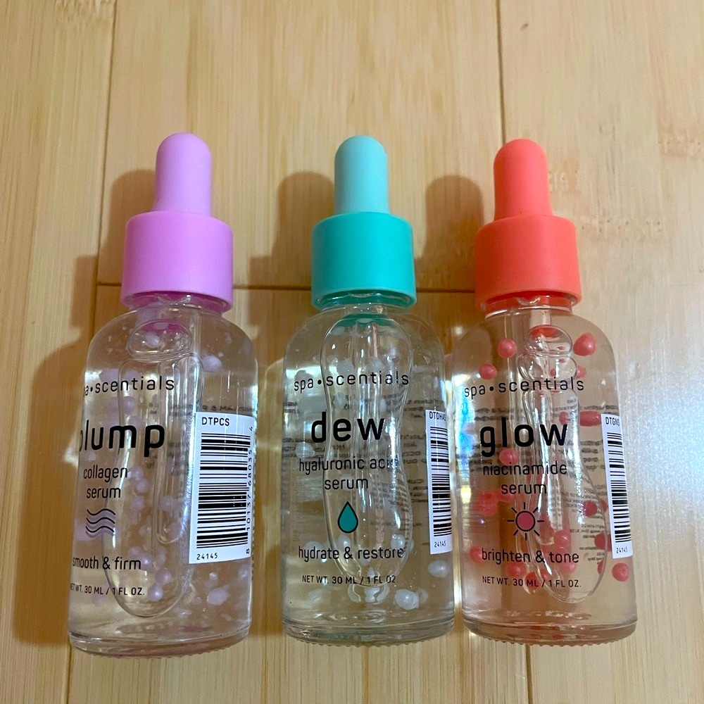 Spa Scentials Face Glow Plump Hydration Set of 3